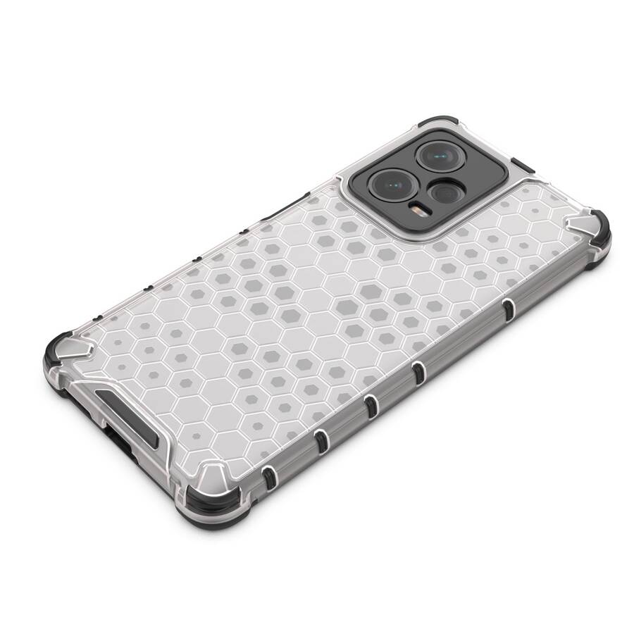 Honeycomb etui do Xiaomi Redmi Note 12 Pro+ pancerny hybrydowy pokrowiec niebieskie