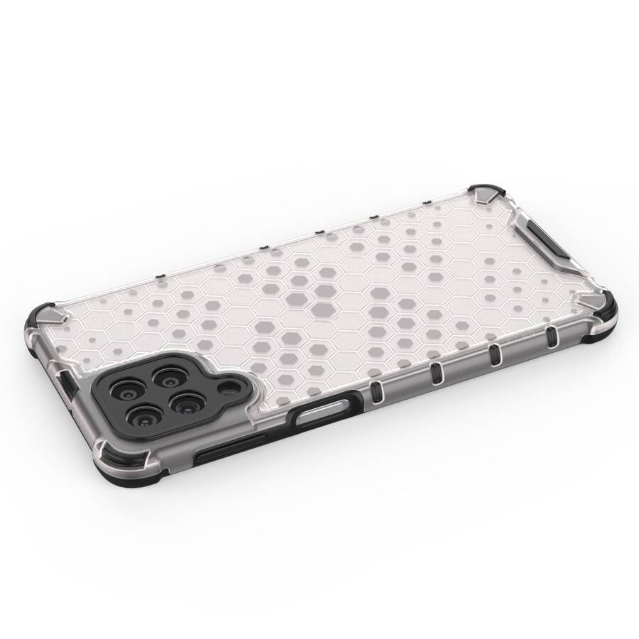 Honeycomb etui pancerny pokrowiec z żelową ramką Samsung Galaxy M53 5G czarny