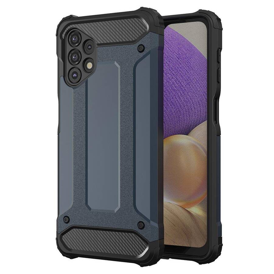 Hybrid Armor pancerne hybrydowe etui pokrowiec Samsung Galaxy A53 5G niebieski