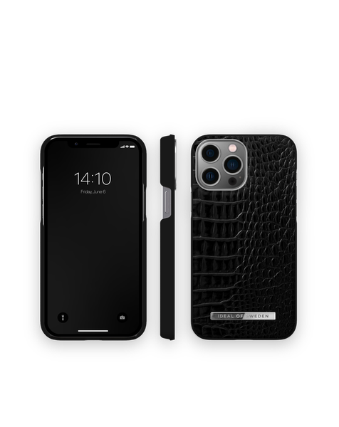 IDEAL OF SWEDEN IDACSS21-I2167-306 IPHONE 13 PRO MAX NEO NOIR CROCO SILVER 