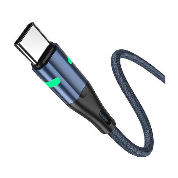 JELLICO USB KABEL - A1 3.1A USB-C 1M NIEBIESKI