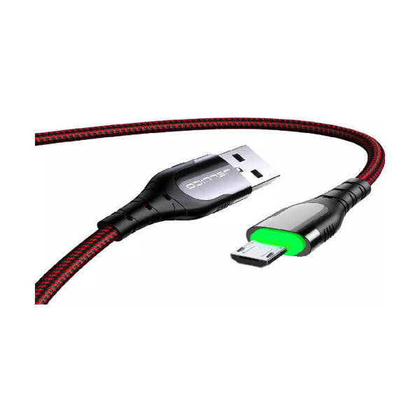 JELLICO USB KABEL - KDS-90 3.1A MICRO USB 1M CZERWONY