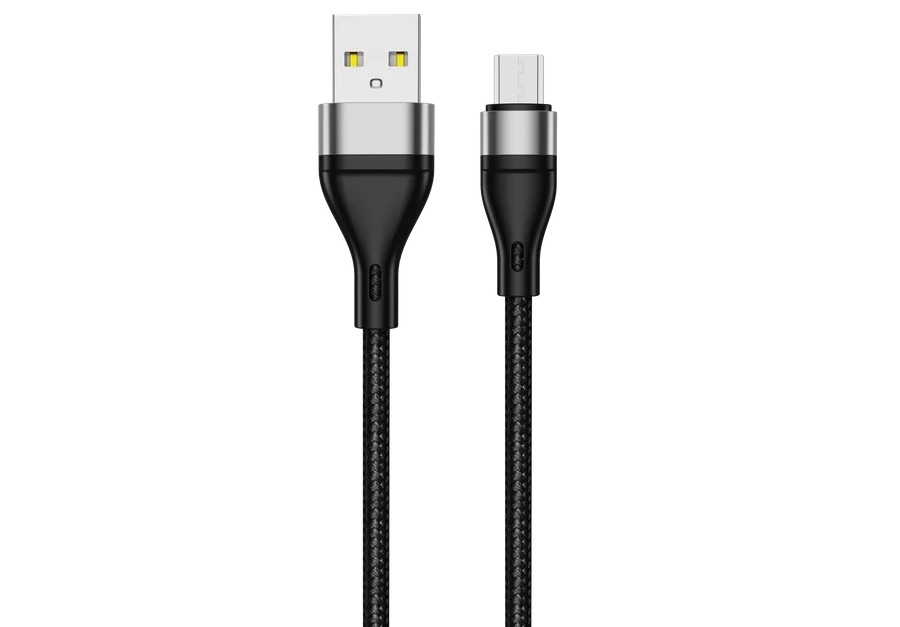 JELLICO kabel B16 Micro USB 3.1A 1M Czarny