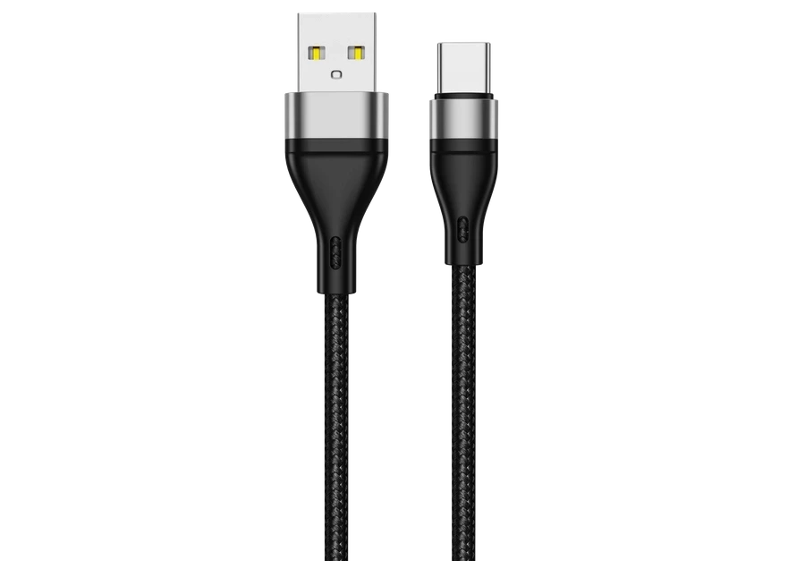 JELLICO kabel B16 USB-C 3.1A 1M Czarny