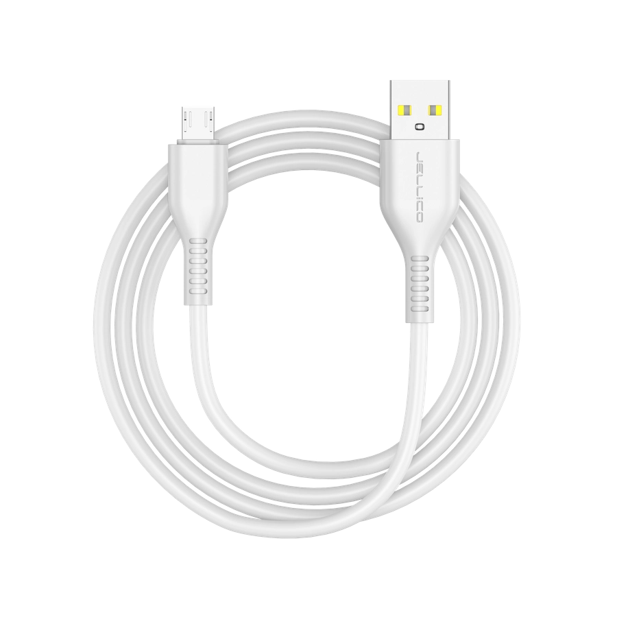 JELLICO kabel KDS-32 Micro USB 3.1A 2M Biały