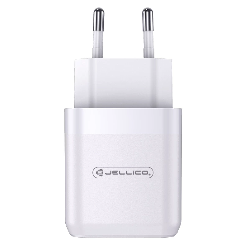 JELLICO ładowarka sieciowa A77 22,5W 1xUSB QC3.0 + kabel Lightning Biały