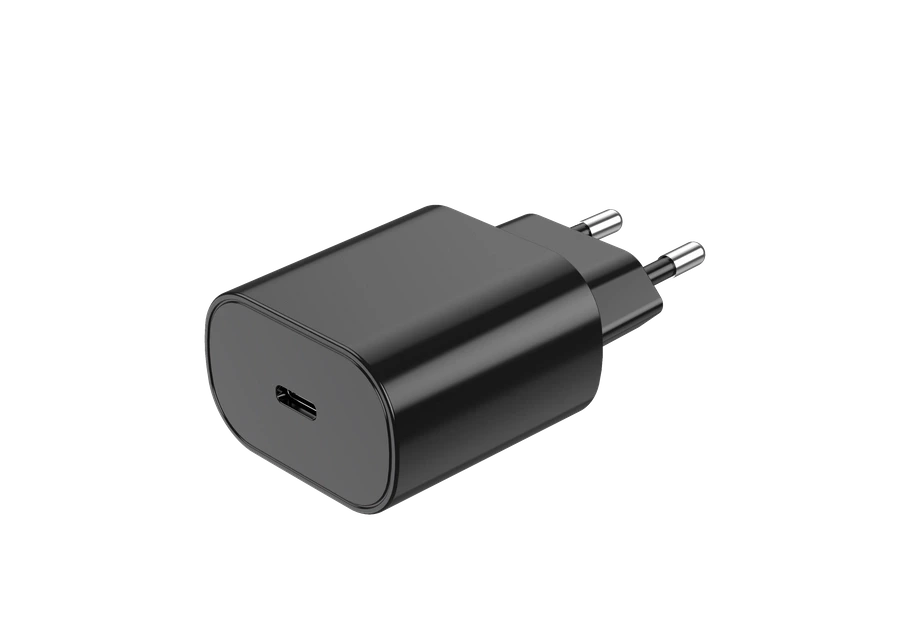 JELLICO ładowarka sieciowa C35 PD 25W 1xUSB-C + kabel USB-C - USB-C Czarny