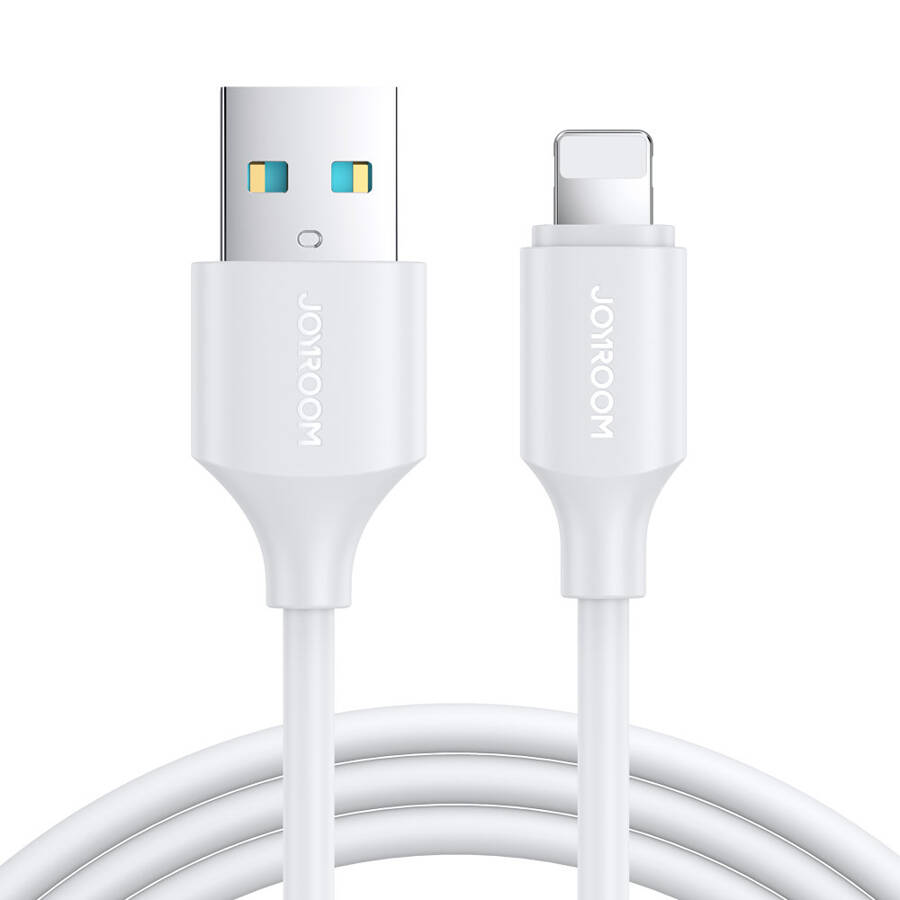 Joyroom kabel do ładowania / transmisji danych USB - Lightning 2.4A 2m biały (S-UL012A9)