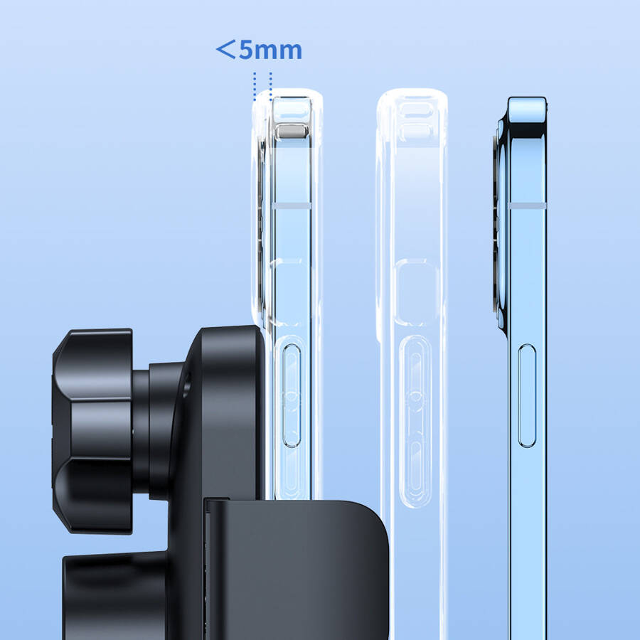 Joyroom samochodowy uchwyt magnetyczny bezprzewodowa indukcyjna ładowarka Qi 15W (kompatybilna z MagSafe do iPhone) na kratkę nawiewu (JR-ZS295)