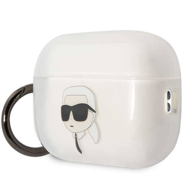 KARL LAGERFELD KLAP2HNIKTCT AIRPODS PRO 2 (2022/2023) COVER TRANSPARENT  IKONIK KARL LAGERFELD