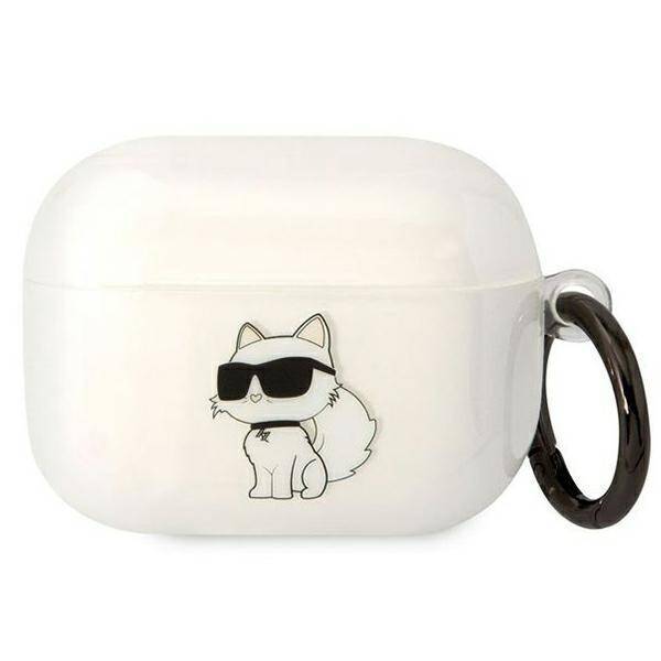 KARL LAGERFELD KLAPHNCHTCT AIRPODS PRO COVER TRANSPARENT IKONIK CHOUPETTE