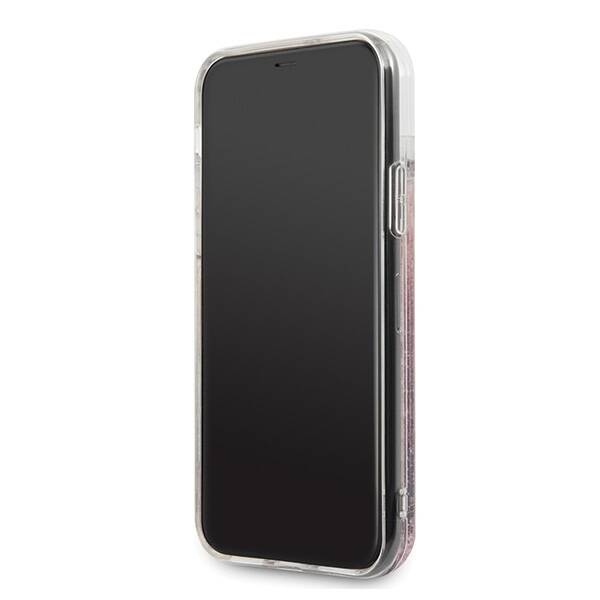 KARL LAGERFELD KLHCN65TRKSRG IPHONE 11 PRO MAX RÓŻOWO-ZŁOTY/ROSE GOLD GLITTER SIGNATURE