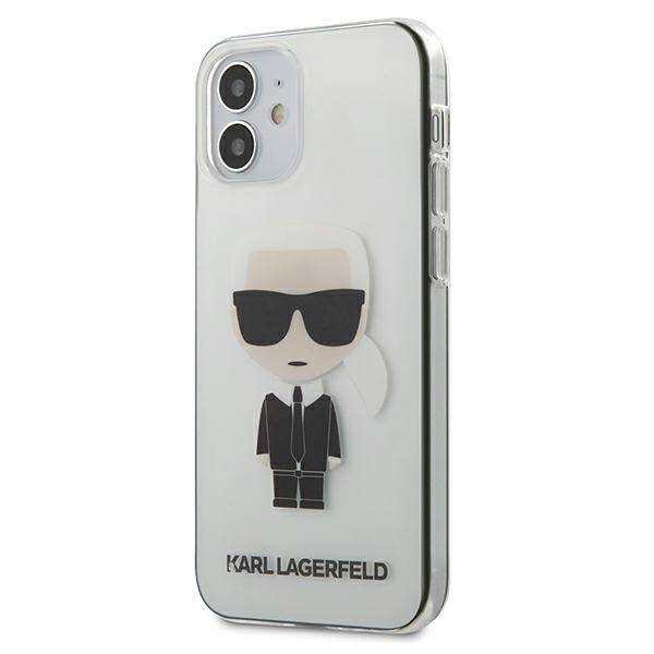 KARL LAGERFELD KLHCP12STRIK IPHONE 12 MINI 5,4" HARDCASE TRANSPARENT IKONIK