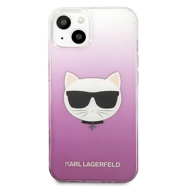 KARL LAGERFELD KLHCP13MCTRP IPHONE 13 / 14 / 15 6,1" HARDCASE RÓŻOWY/PINK CHOUPETTE HEAD