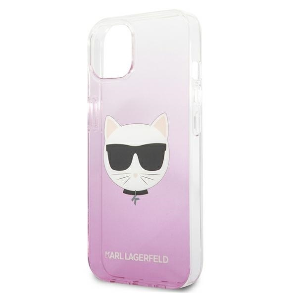 KARL LAGERFELD KLHCP13MCTRP IPHONE 13 / 14 / 15 6,1" HARDCASE RÓŻOWY/PINK CHOUPETTE HEAD