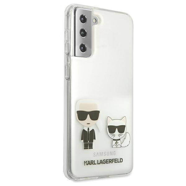 KARL LAGERFELD KLHCS21MCKTR S21+ G996 HARDCASE TRANSPARENT KARL & CHOUPETTE