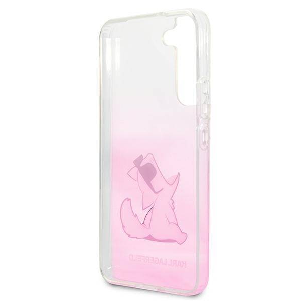 KARL LAGERFELD KLHCS22MCFNRCPI S22+ S906 HARDCASE RÓŻOWY/PINK CHOUPETTE EAT