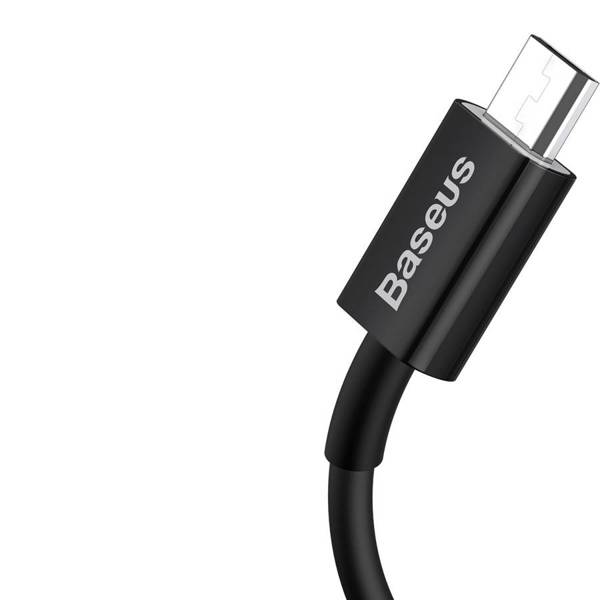 Kabel USB do micro USB Baseus Superior Series, 2A, 2m (czarny)