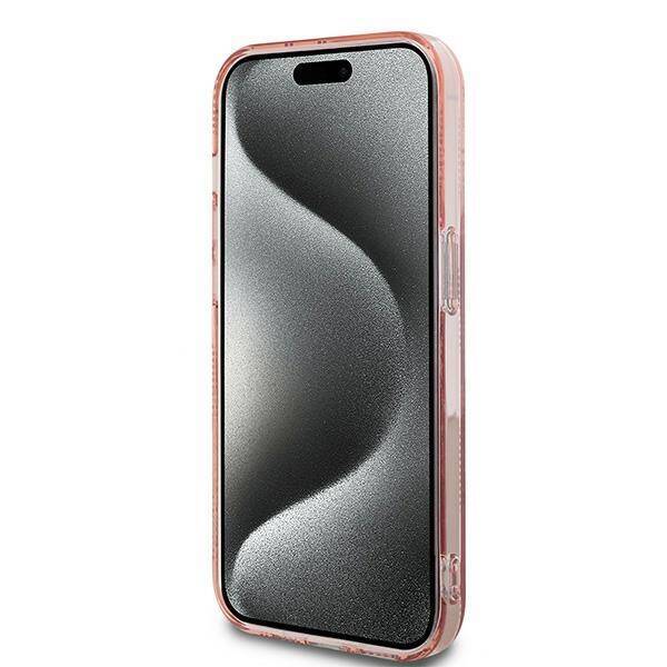 Karl Lagerfeld KLHCP14LHKLPCHP iPhone 14 Pro 6.1" różowy/pink hardcase IML Choupette Head & Monogram