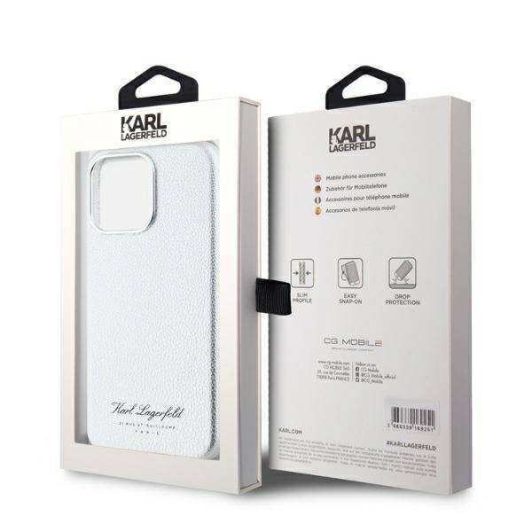 Karl Lagerfeld KLHCP16XPGWCMKHG iPhone 16 Pro Max 6,9" hardcase szary/grey hotel RSG