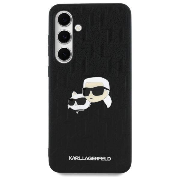 Karl Lagerfeld KLHCS24FEPGKLKCPK Sam S24  FE S721 czarny/black hardcase Monogram Karl&Chaoupette Head Pin