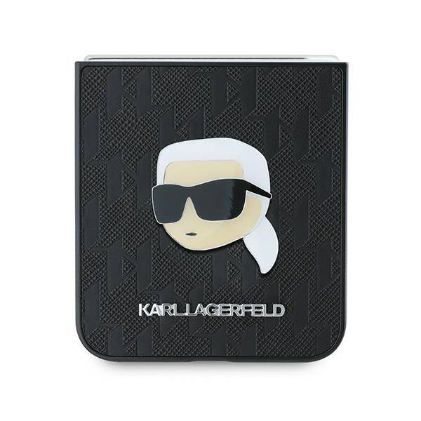 Karl Lagerfeld KLHCZF6PGKSKIHK Z Flip6 F741czarny/black Saffiano Monogram