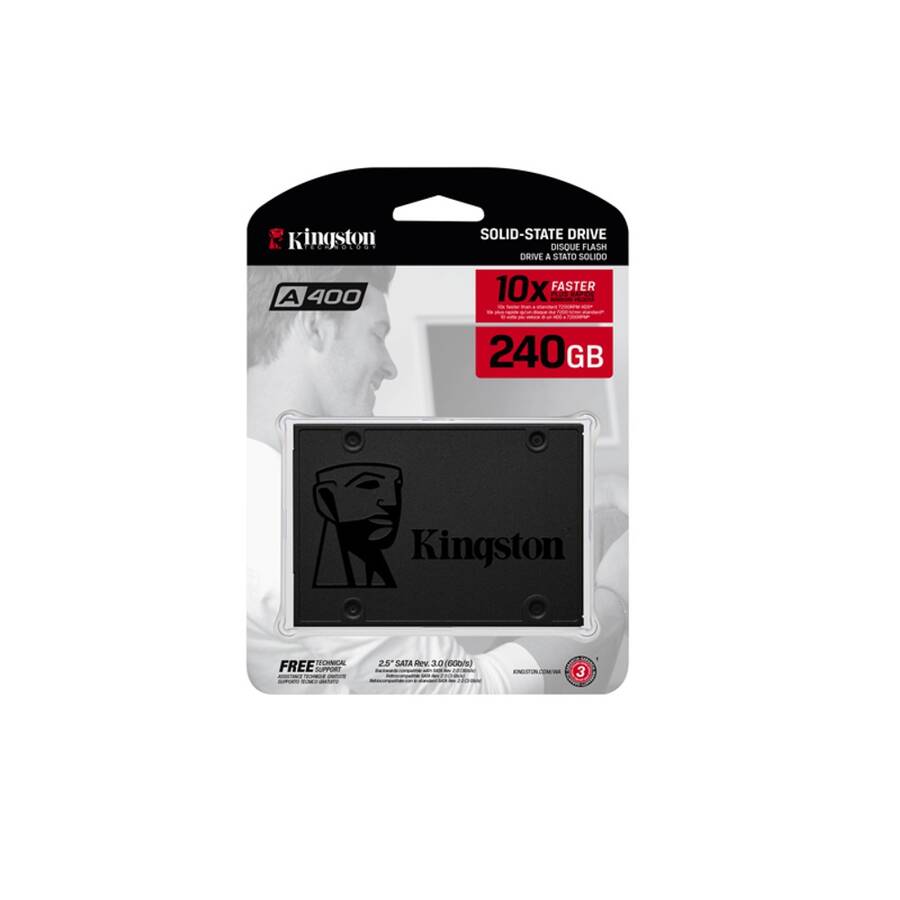 Kingston dysk SSD A400 (240GB | SATA III 2,5&quot;)