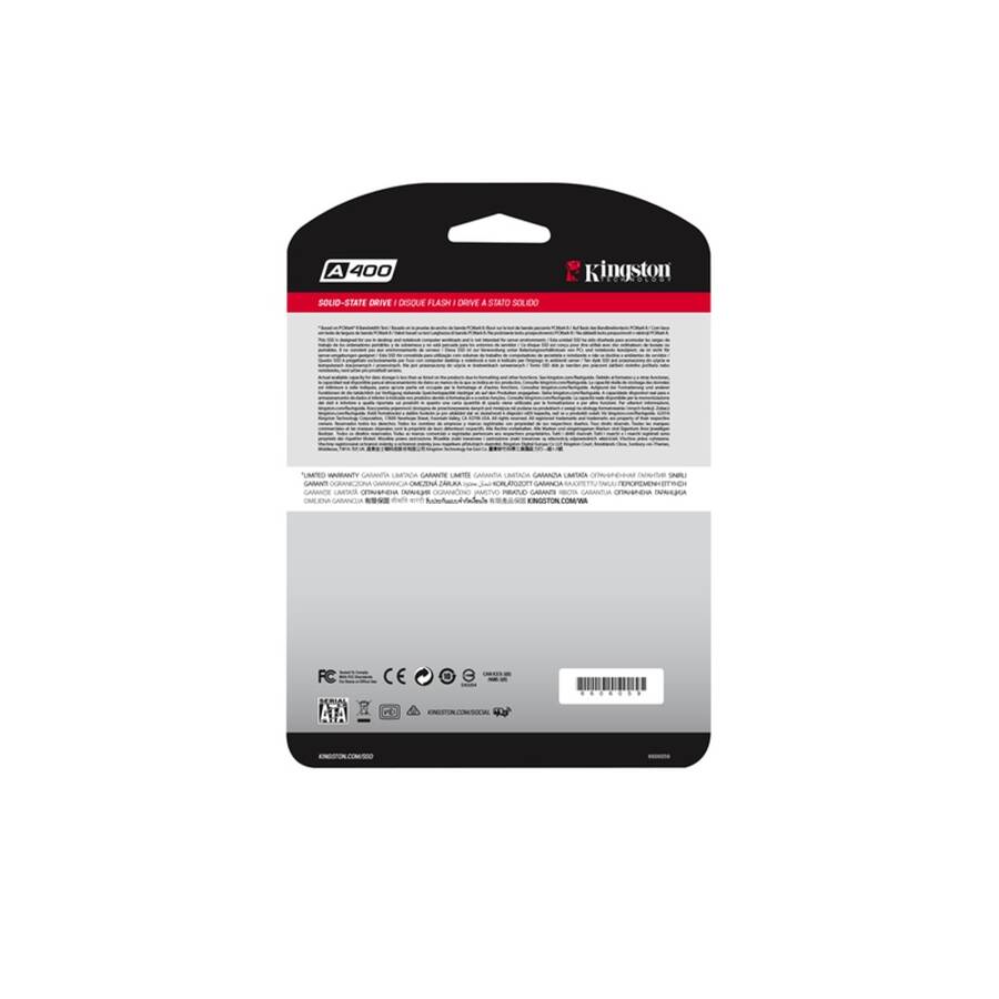 Kingston dysk SSD A400 (240GB | SATA III 2,5&quot;)