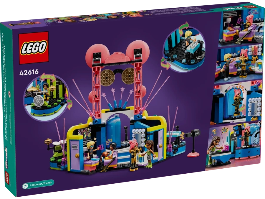 LEGO Friends Pokaz talentów muzycznych w Heartlake 42616