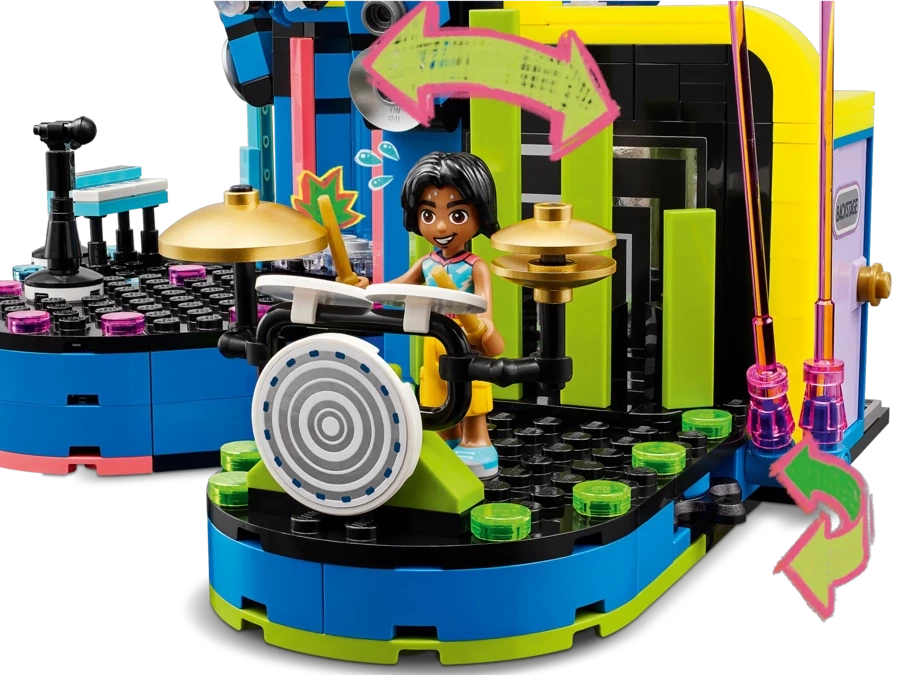 LEGO Friends Pokaz talentów muzycznych w Heartlake 42616