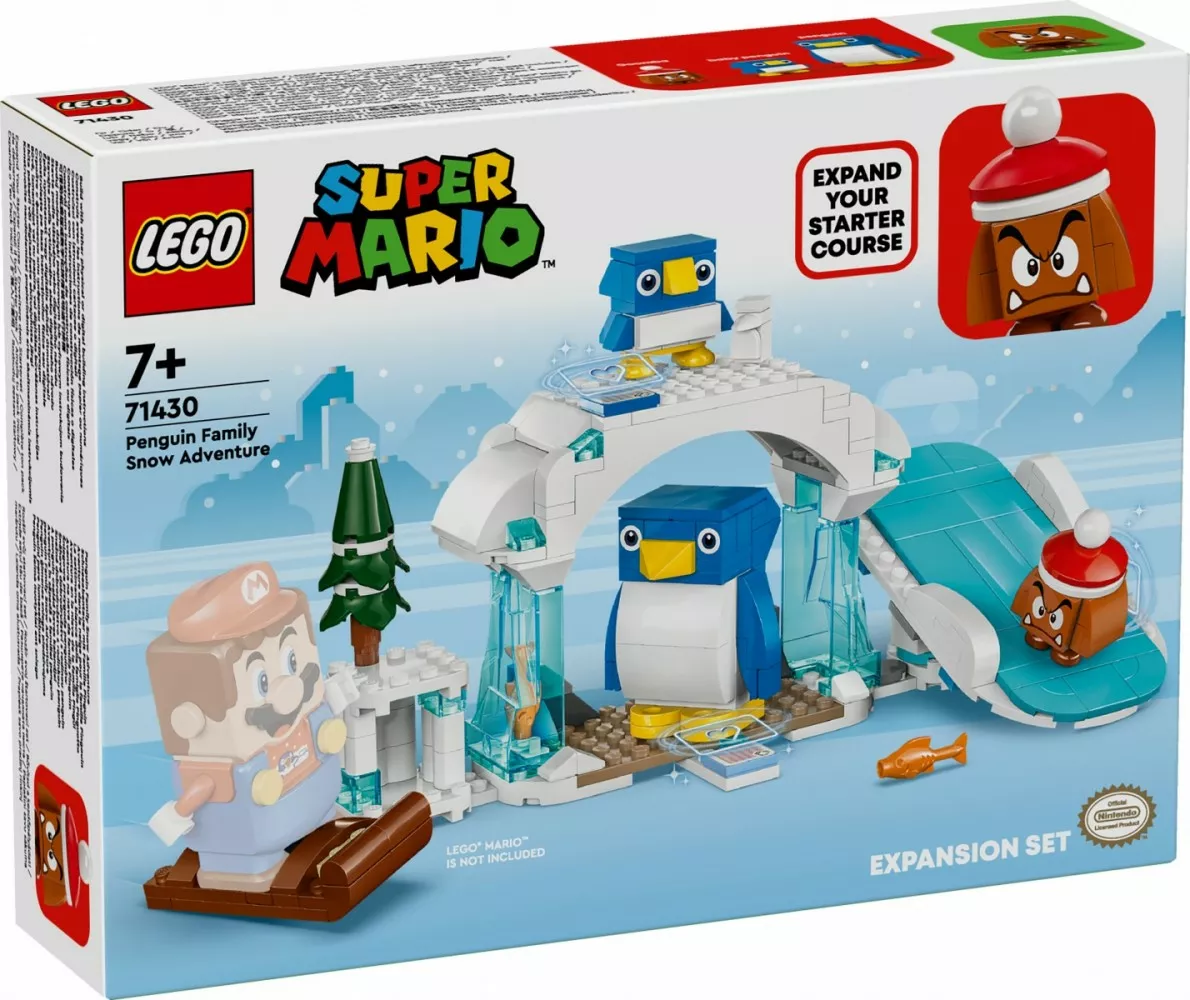 LEGO Super Mario Śniegowa przygoda penguinów – zestaw rozszerzający 71430