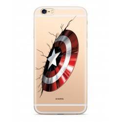 MARVEL ETUI NADRUK 023 KAPITAN AMERYKA SAMSUNG GALAXY A40 PRZEŹROCZYSTY 