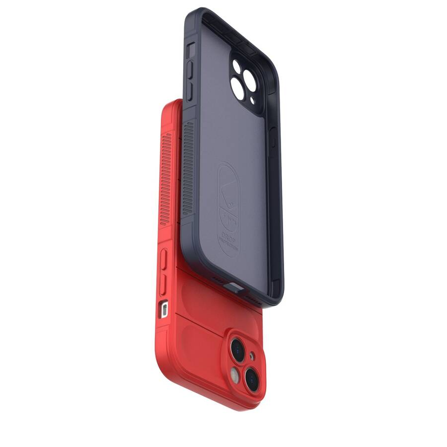 Magic Shield Case etui do iPhone 14 Plus elastyczny pancerny pokrowiec burgundowy