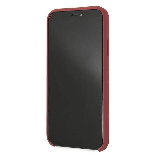 Mercedes MEHCI61SILRE iPhone Xr czerwony/red hardcase Silicone Line