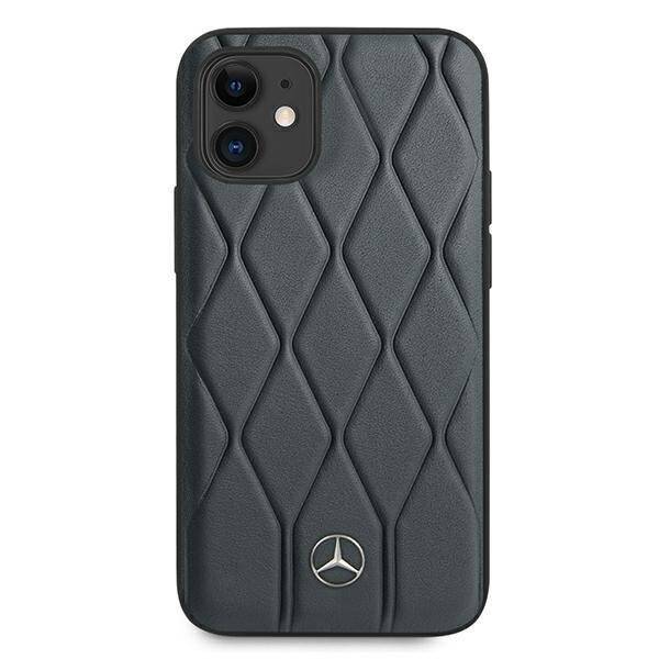 Mercedes MEHCP12SMULNA iPhone 12 mini 5,4" niebieski/blue hardcase Wave Line