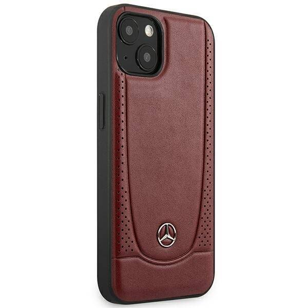 Mercedes MEHCP14SARMRE iPhone 14 6,1" czerwony/red hardcase Leather Urban Bengale