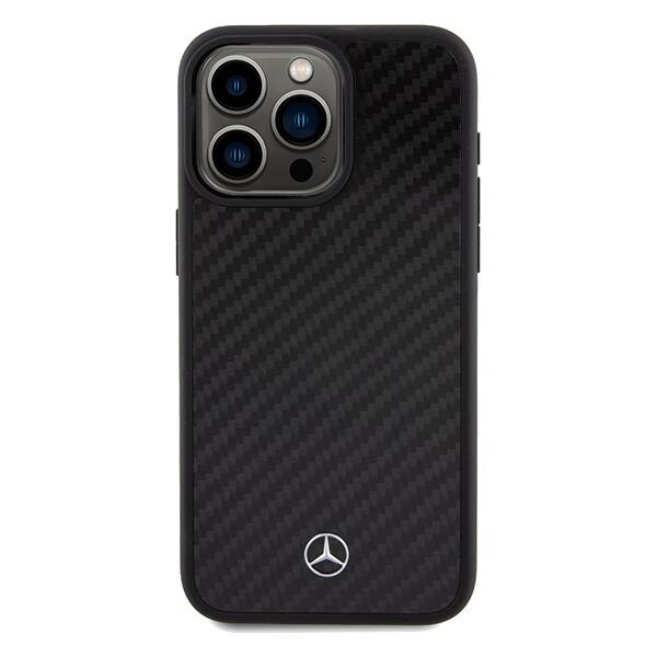 Mercedes MEHCP15XRCABK iPhone 15 Pro Max 6.7" czarny/black hardcase Carbon Fiber Dynamic