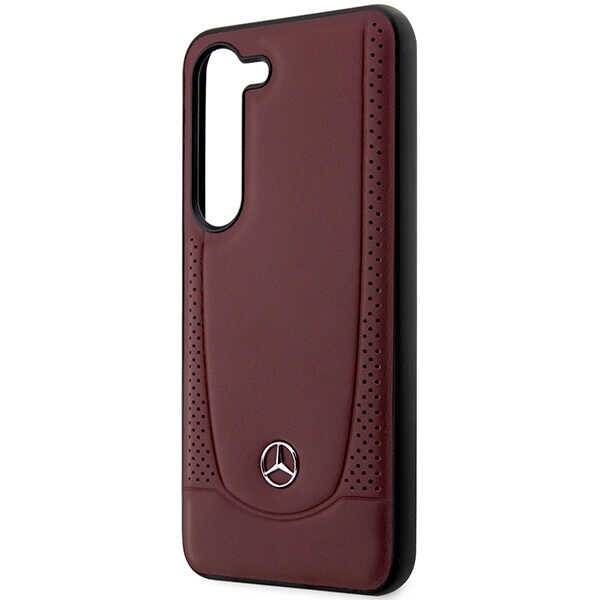 Mercedes MEHCS23MARMRE S23+ S916  czerwony/red hardcase Leather Urban Bengale