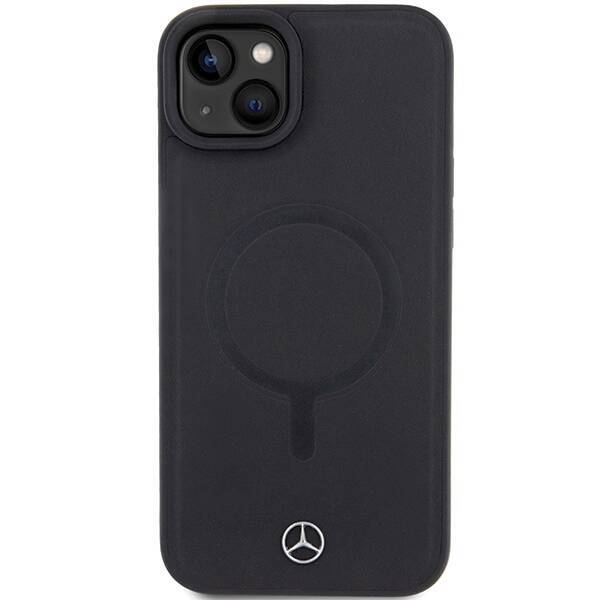 Mercedes MEHMP15M23RCMK iPhone 15 Plus  / 14 Plus 6.7" czarny/black hardcase Smooth Leather MagSafe