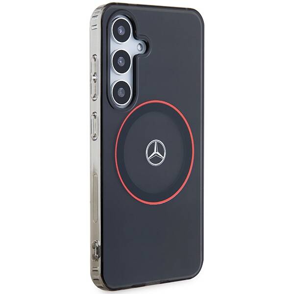 Mercedes MEHMS24S23HUORK S24 S921 czarny/black hardcase Double Layer W/ Red MagSafe