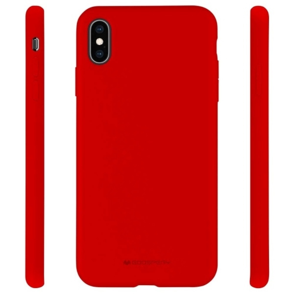 Mercury Silicone Samsung Note 20 N980 czerwony/red