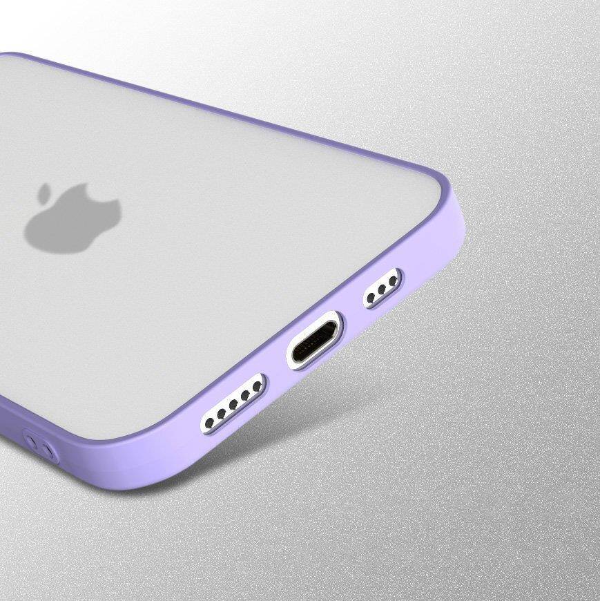 Milky Case silikonowe elastyczne półprzezroczyste etui do iPhone 13 Pro różowy