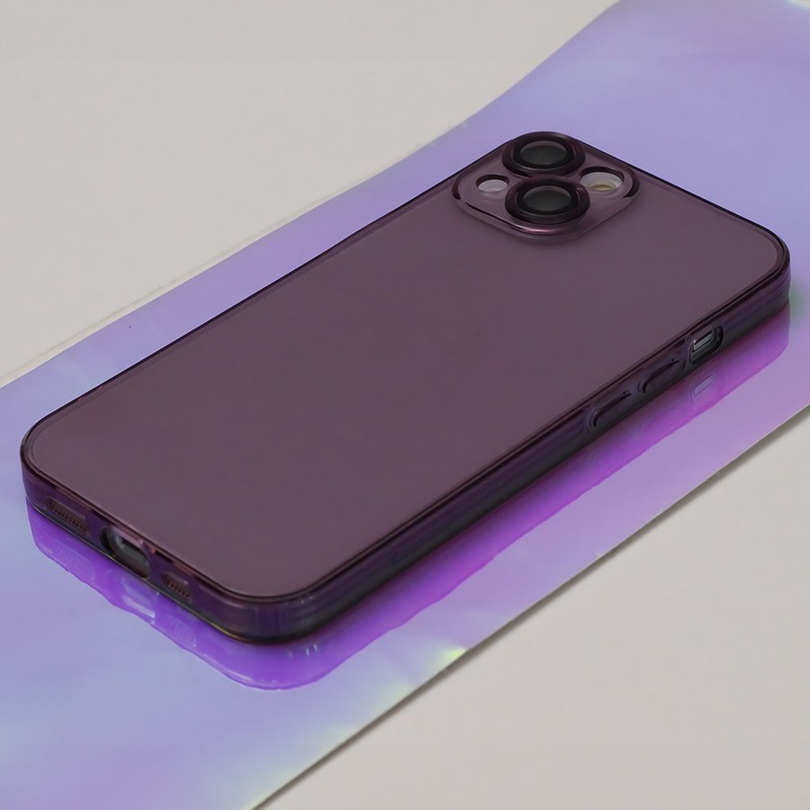 Nakładka Slim Color do iPhone X / XS śliwkowy