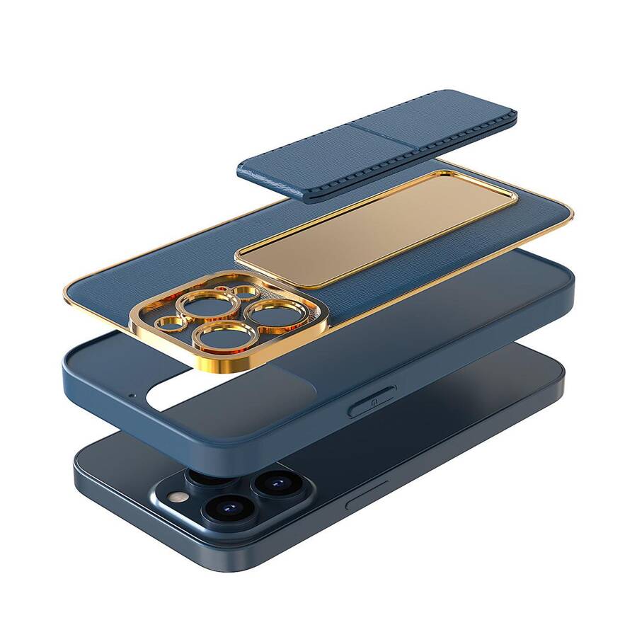 New Kickstand Case etui do iPhone 13 Pro Max z podstawką zielony