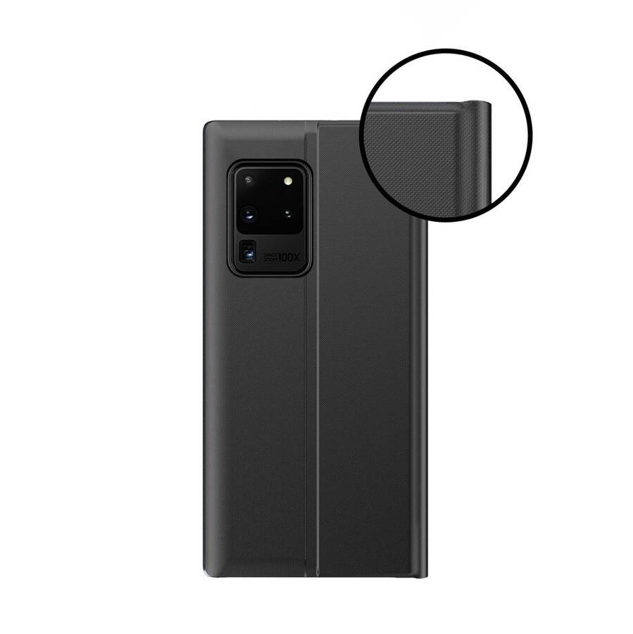 New Sleep Case pokrowiec etui z klapką z funkcją podstawki Samsung Galaxy A02s EU czarny