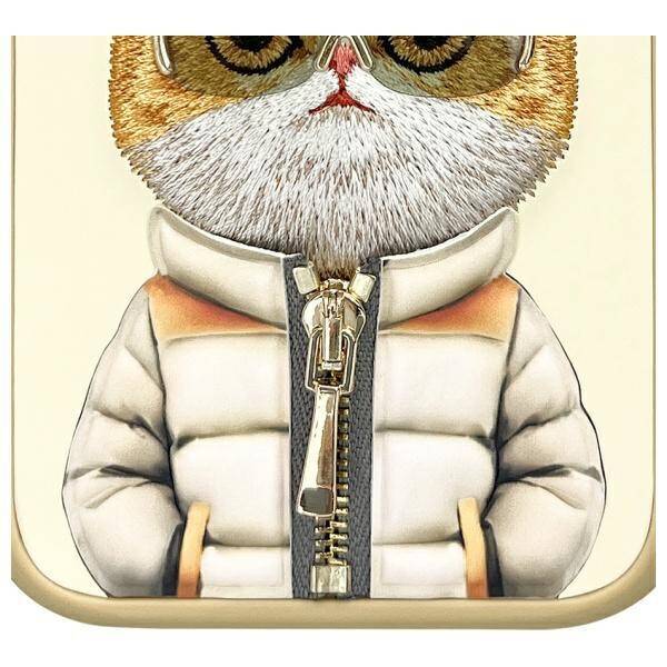 Nimmy etui iPhone 16 6.1" khaki           Cool&Cute 2.0 Cat