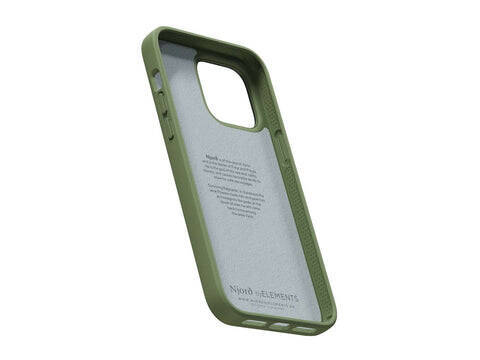 Njord "Comfort+" Cover for Apple iPhone 14, Olive