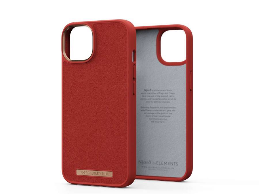 Njord "Comfort+" Cover for Apple iPhone 14 Pro Max, Burnt Orange