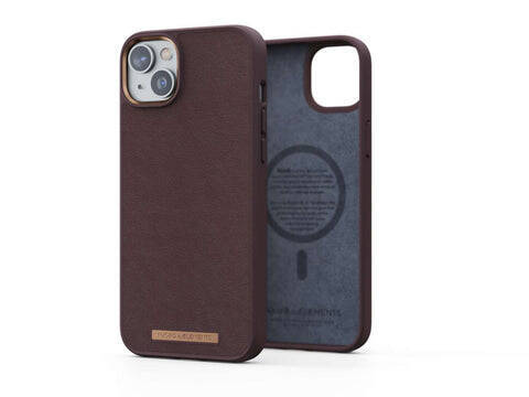 Njord "Genuine" Cover for Apple iPhone 14 Pro, brown