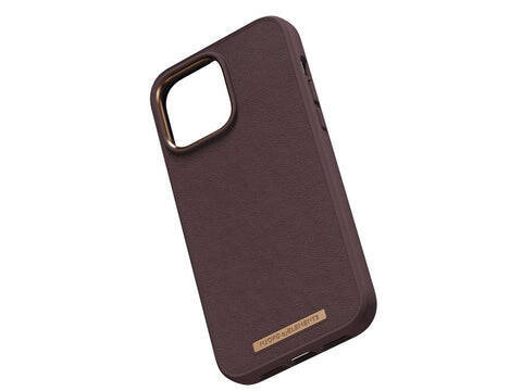 Njord "Genuine" Cover für Apple iPhone 14, brown